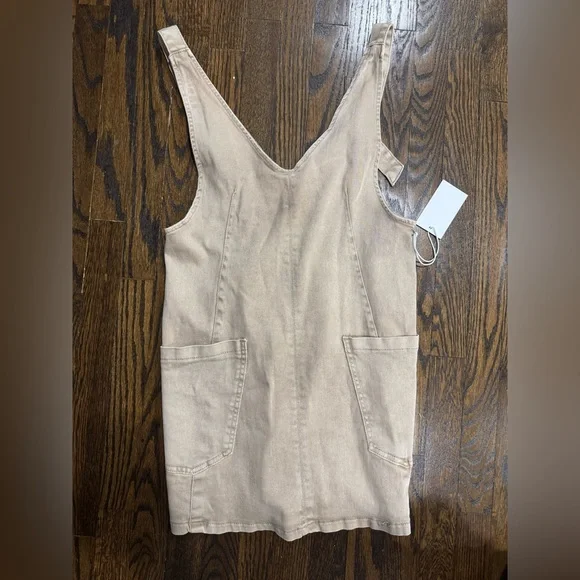 Zenana Overall Dress - Picture 2 of 4